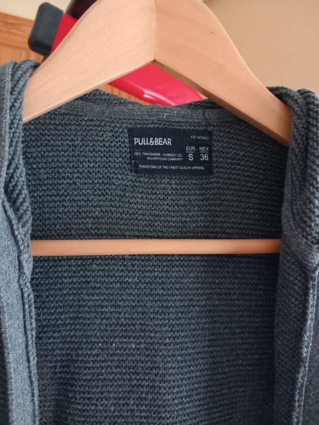 Jersey Cardigan con capucha