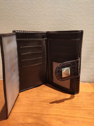 Billetera mujer marrón 