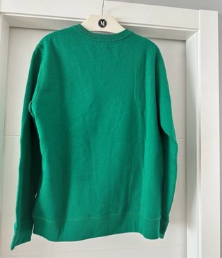 Polo ralph lauren sudadera verde.talla Xl niño