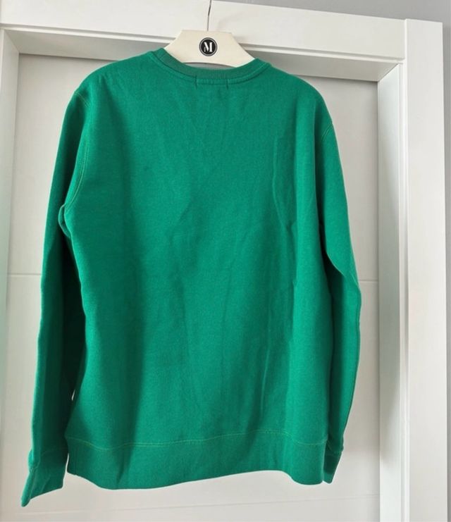 Polo ralph lauren sudadera verde.talla Xl niño