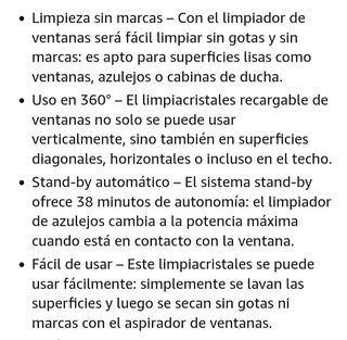 Aspirador de cristales Dry & Clean