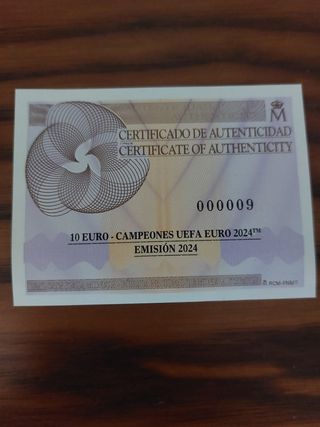 Moneda seleccion española campeones europa
