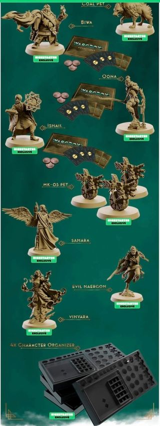 MC NUEVO Warcrow Adventures KS