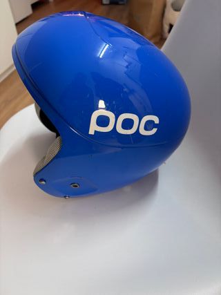 Casco POC skull orbic X, azul, talla M.