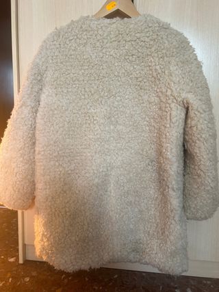 Chaqueton pelo beige SFERA MUJER