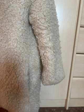 Chaqueton pelo beige SFERA MUJER