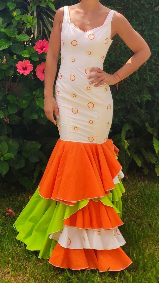 Vestido de flamenca 