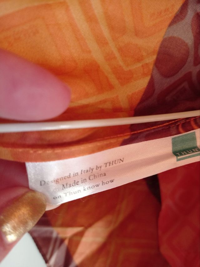 Ombrello Thun colore arancione marrone