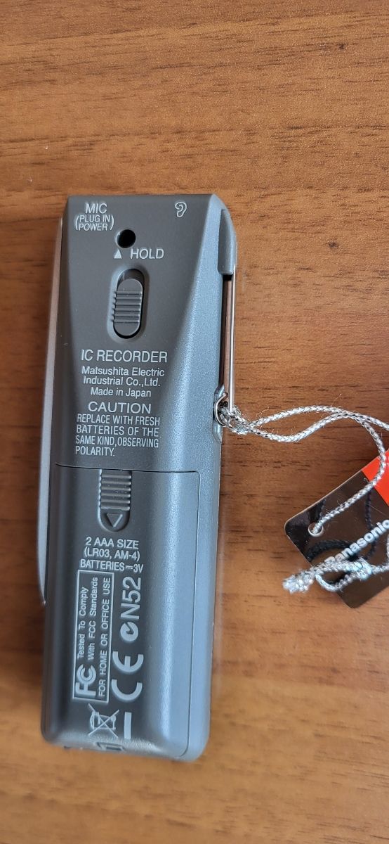 Mini registratore digitale Panasonic