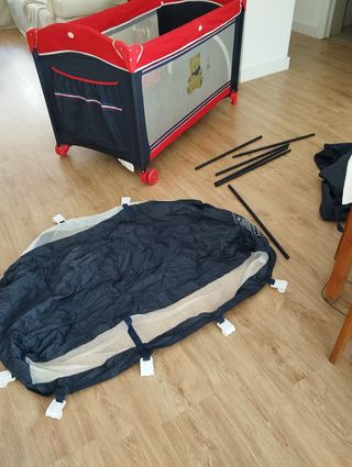 Cuna plegable 