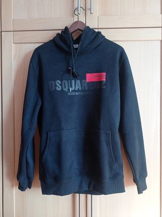 Sudadera negra capucha  Chase