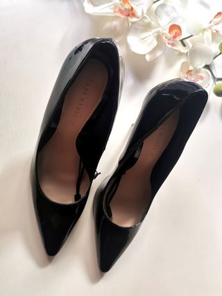 Stilettos charol de Zara núm 38