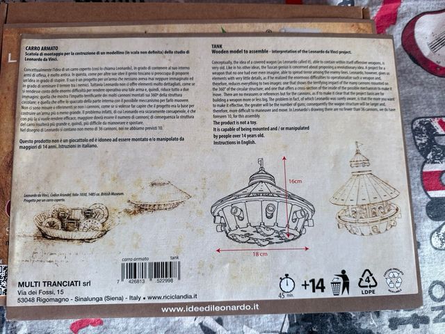 Modellino Carro Armato
