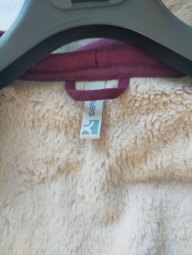 Giacca bambina tipo scamosciato anni 9/10 cm 140 