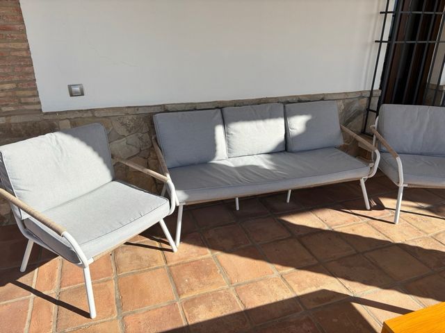 Conjunto jardin sofa y sillones - leroy merlyn