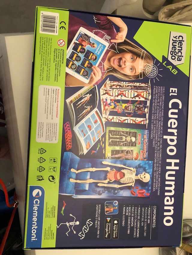 Juego cuerpo humano sin estrenar