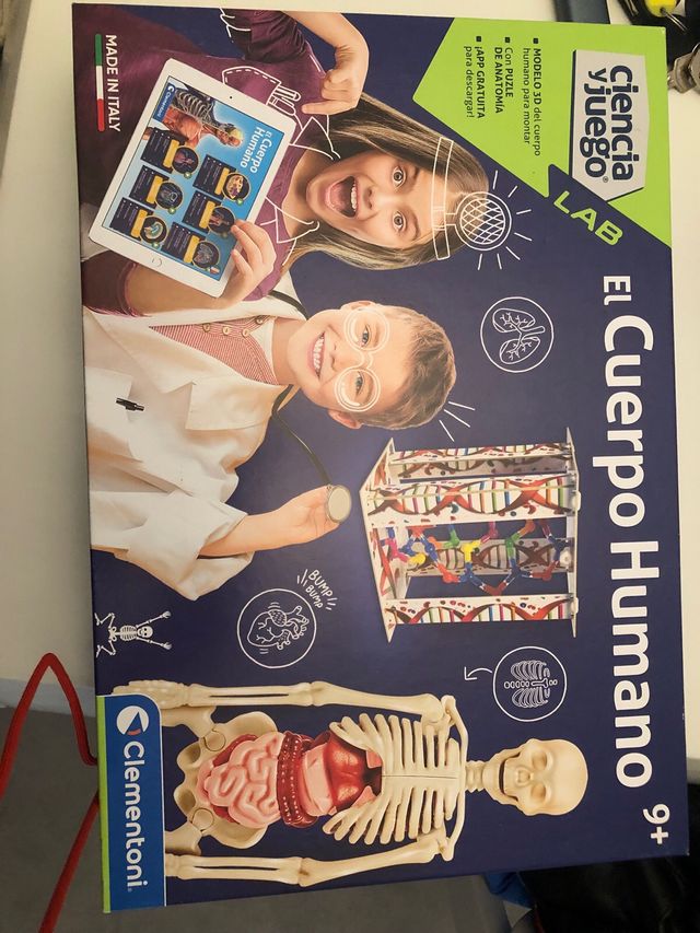 Juego cuerpo humano sin estrenar