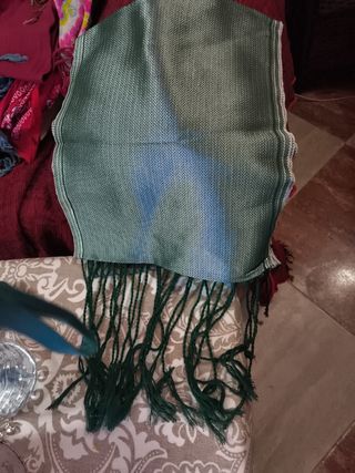 Fajín huertano verde metálico hombre