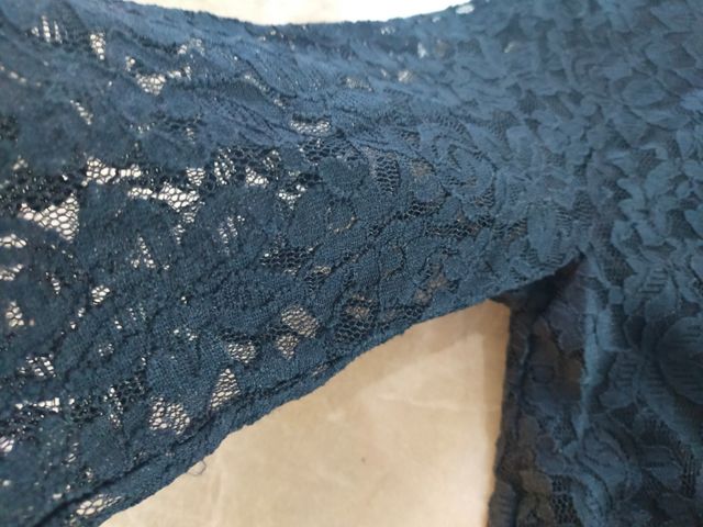 Maglia/camicetta nera ragazza elegante anni 12/13