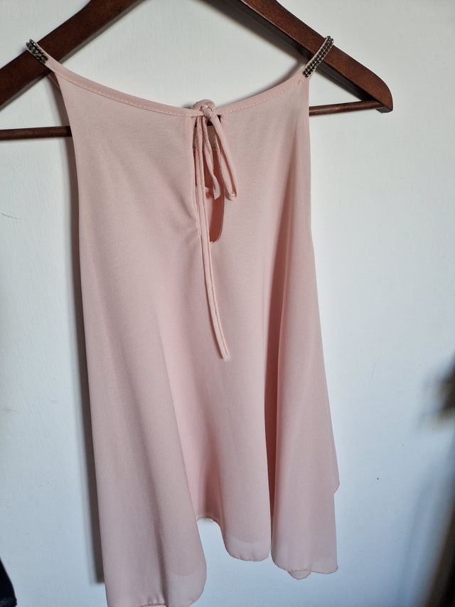 Canotta rosa chiaro taglia unica