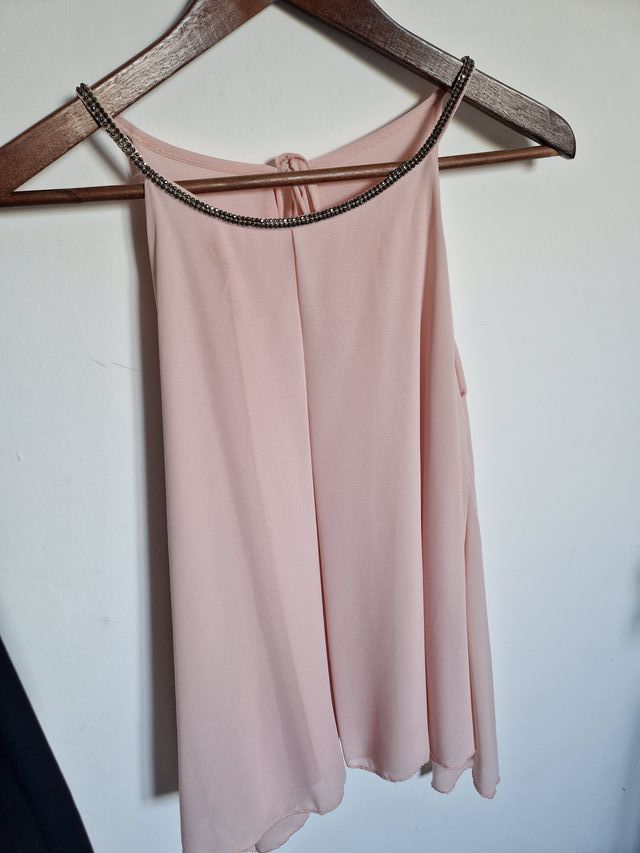 Canotta rosa chiaro taglia unica