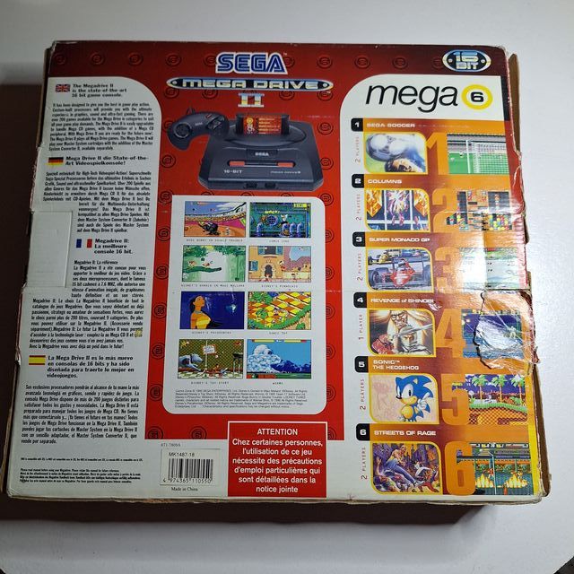 Consola Sega Mega Drive 2