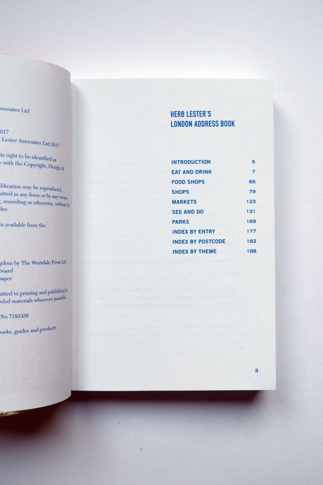 Guía de Londres de Herb Lester's (London) Pack