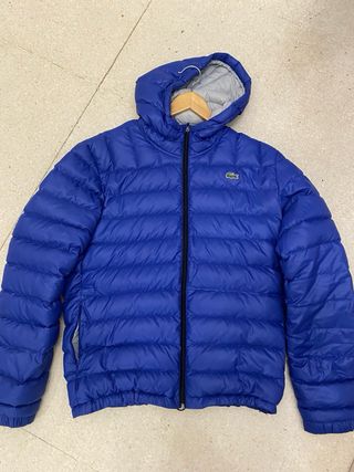 abrigo lacoste azul