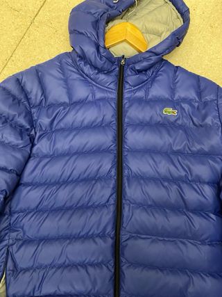 abrigo lacoste azul