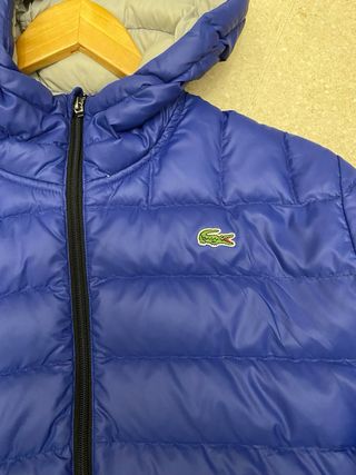 abrigo lacoste azul