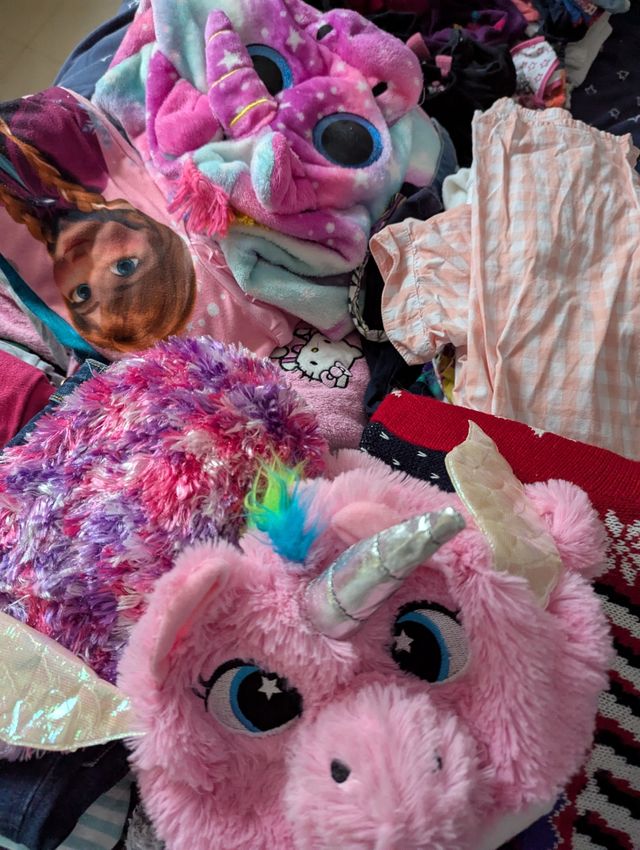 Lote ropa niña 6-8 años. Más de 270 prendas.