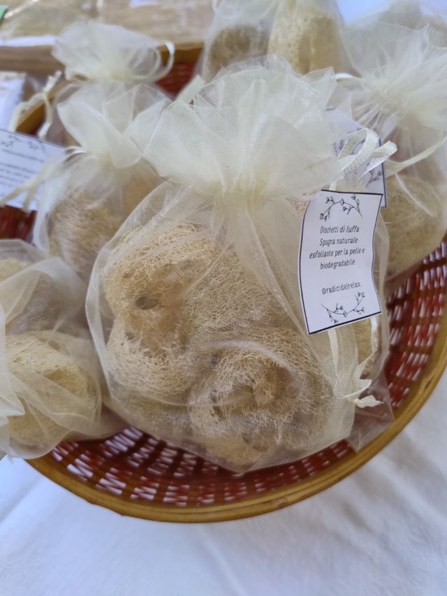 7 Dischetti di luffa