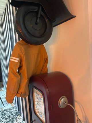 CAZADORA PIEL MOTERA