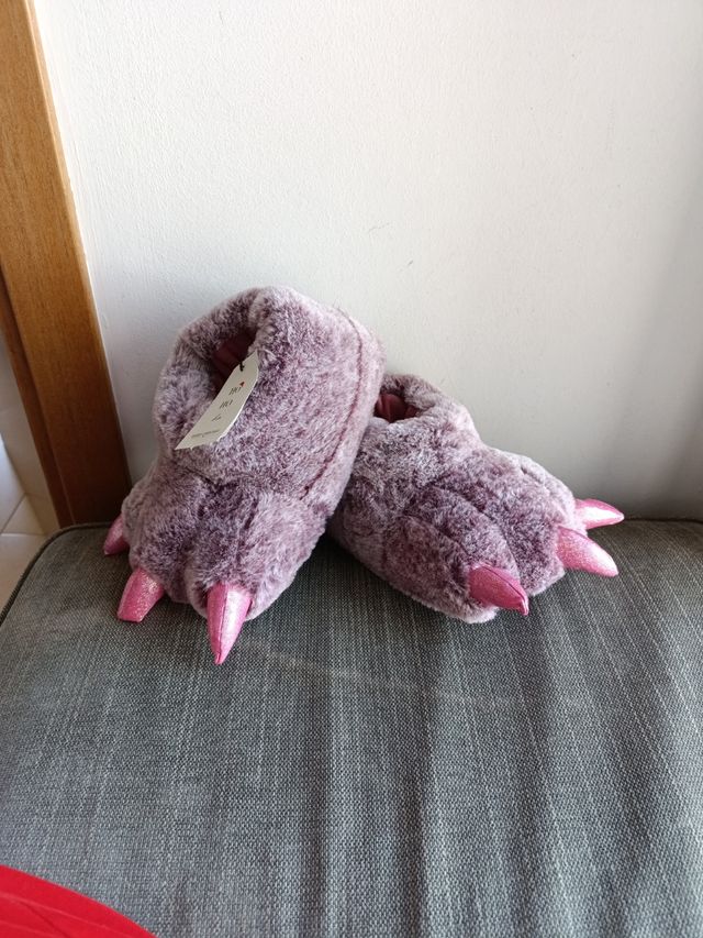 Zapatillas andar por casa dinosaurio