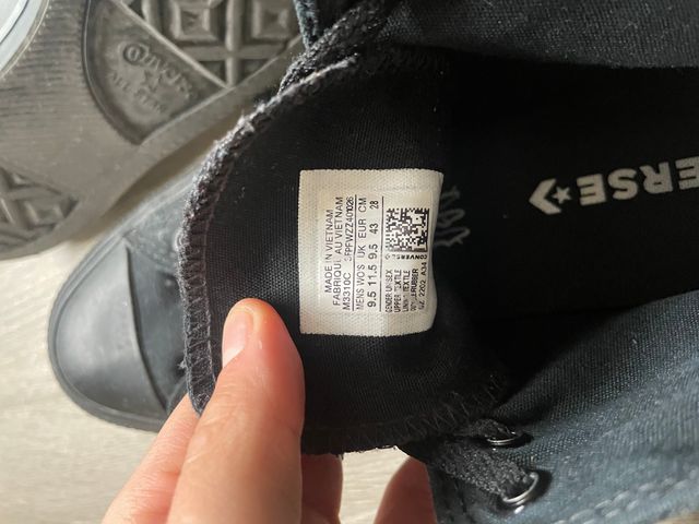 Zapatos converse de hombre