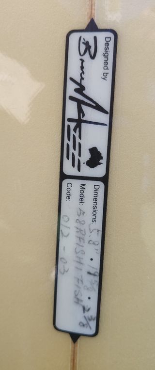 Tabla de surf fish 5'8'