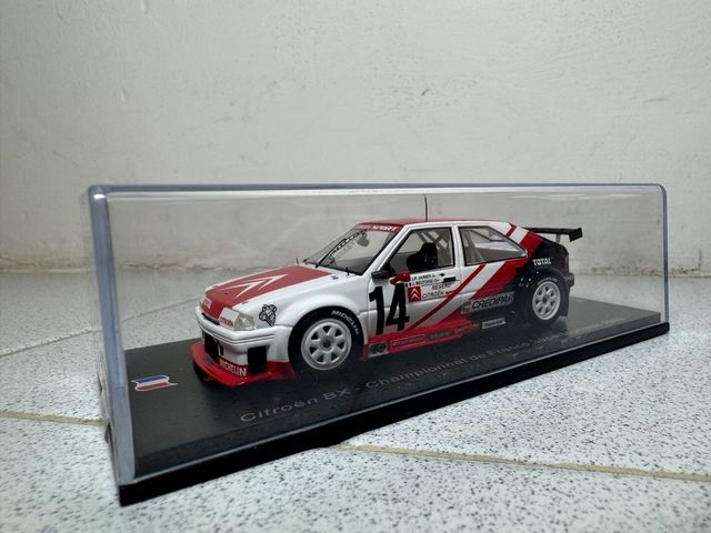 1:43 Spark Citroen BX Supertourisme Francia 1989