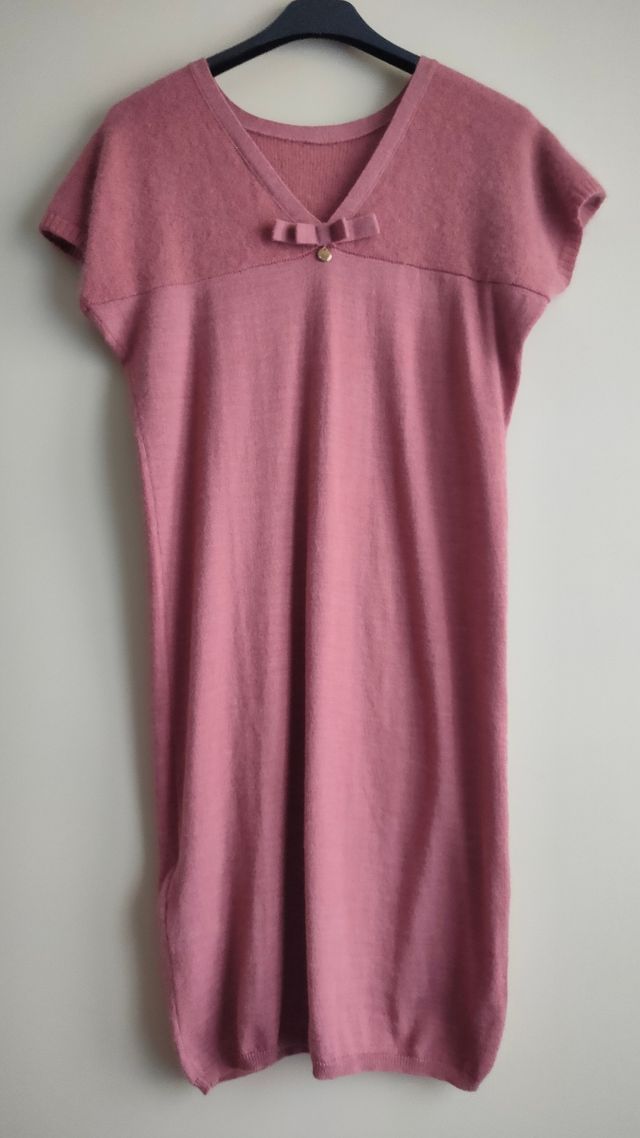 Mini abito Liu Jo in lana maniche corte