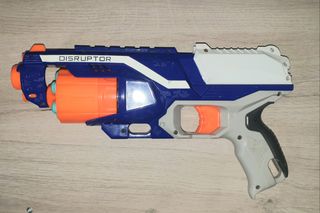 Pistola Nerf Disruptor + 6 Balas