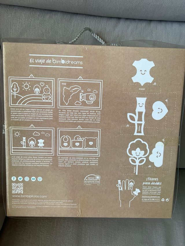 Manta bebe bimbipirulos