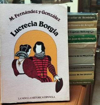 LA NOVELA HISTORICA ESPAÑOLA  - TEBAS - 21 TITULOS