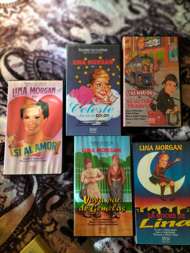Lote VHS , Lina Morgan