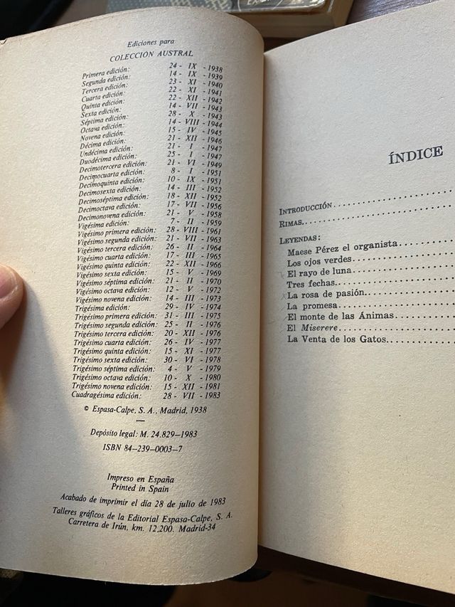 cervantes Novelas Ejemplares becquer rimas leyenda