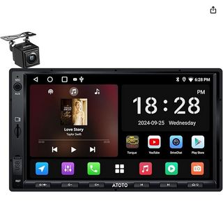 Android Radio Coche 2 DIN, 7 Pulgadas GPS.