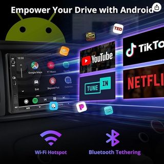 Android Radio Coche 2 DIN, 7 Pulgadas GPS.