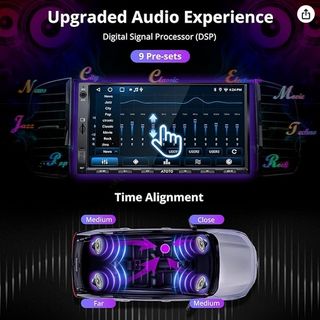 Android Radio Coche 2 DIN, 7 Pulgadas GPS.
