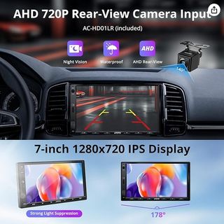 Android Radio Coche 2 DIN, 7 Pulgadas GPS.