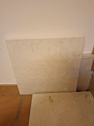Losas de marmol 7 cuadradas