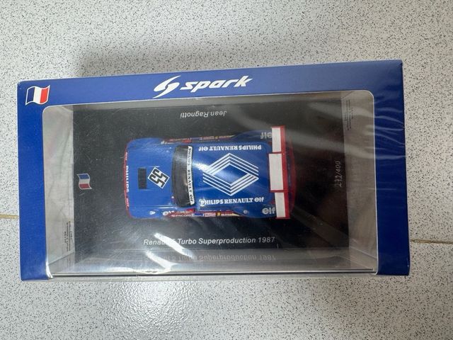 1:43 spark Renault5 Turbo Superproduction Ragnotti