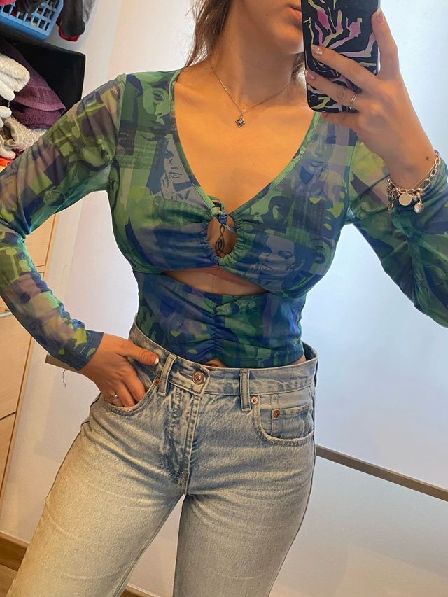 Camiseta transparente